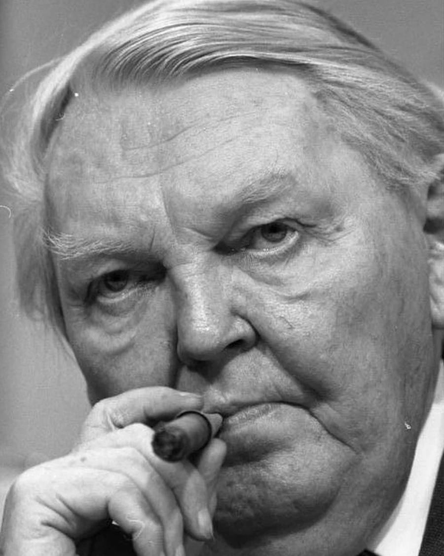 Porträt von Ludwig Erhard