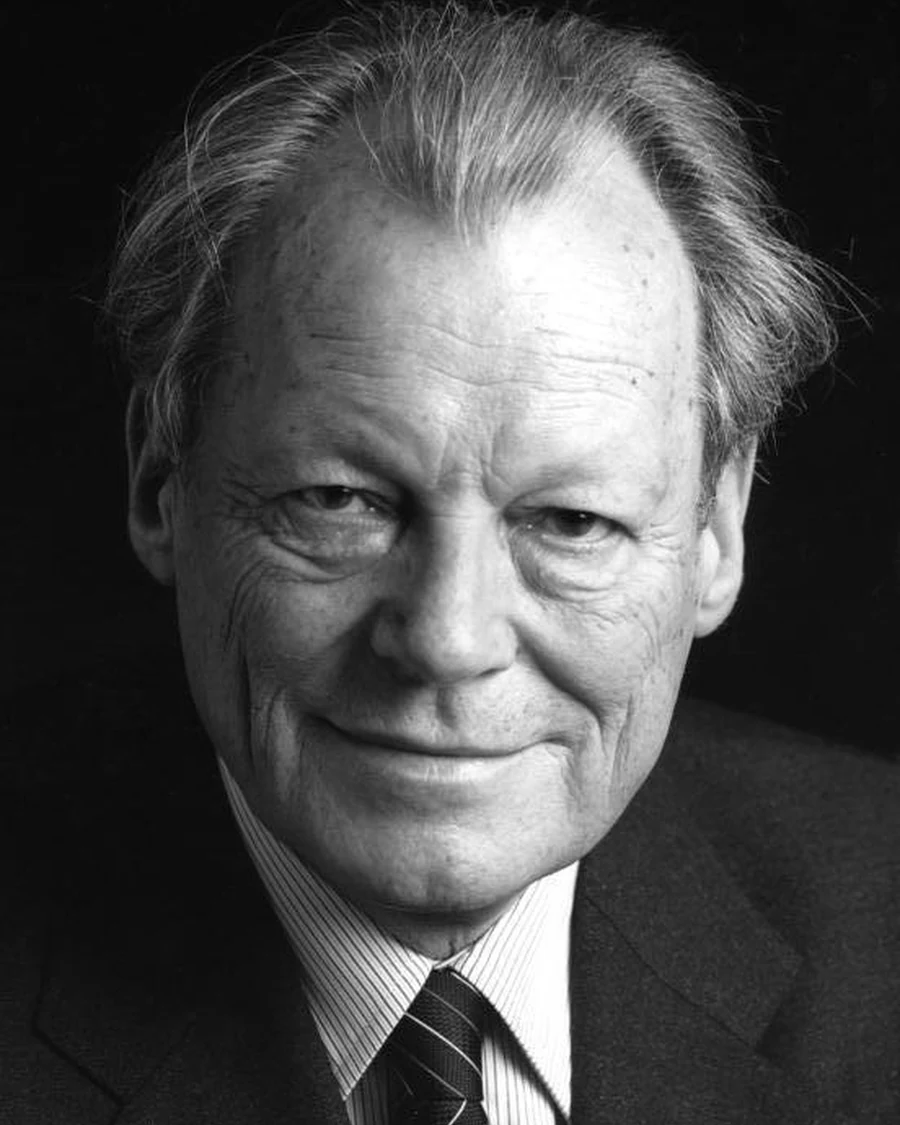 Porträt von Willy Brandt